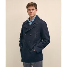 ブルックスブラザーズ(Brooks Brothers)のコットンキャンバス ピーコート