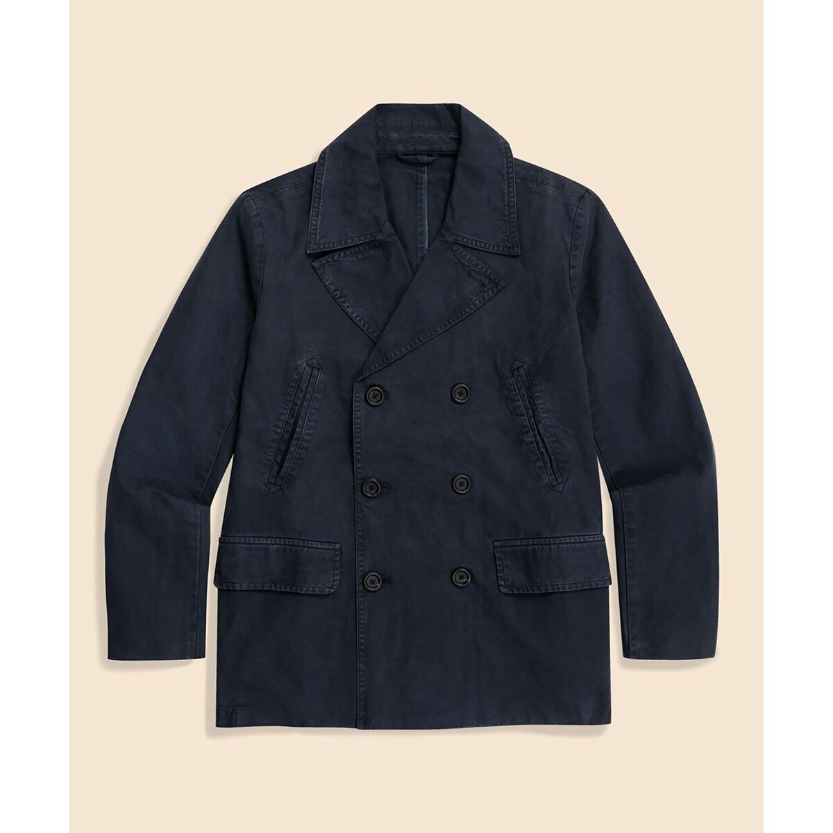 Brooks Brothers カノニコ生地 ピーコート BROOKS BROTHERS pコート ピーコート ウール メンズ : ZOZOTOWN