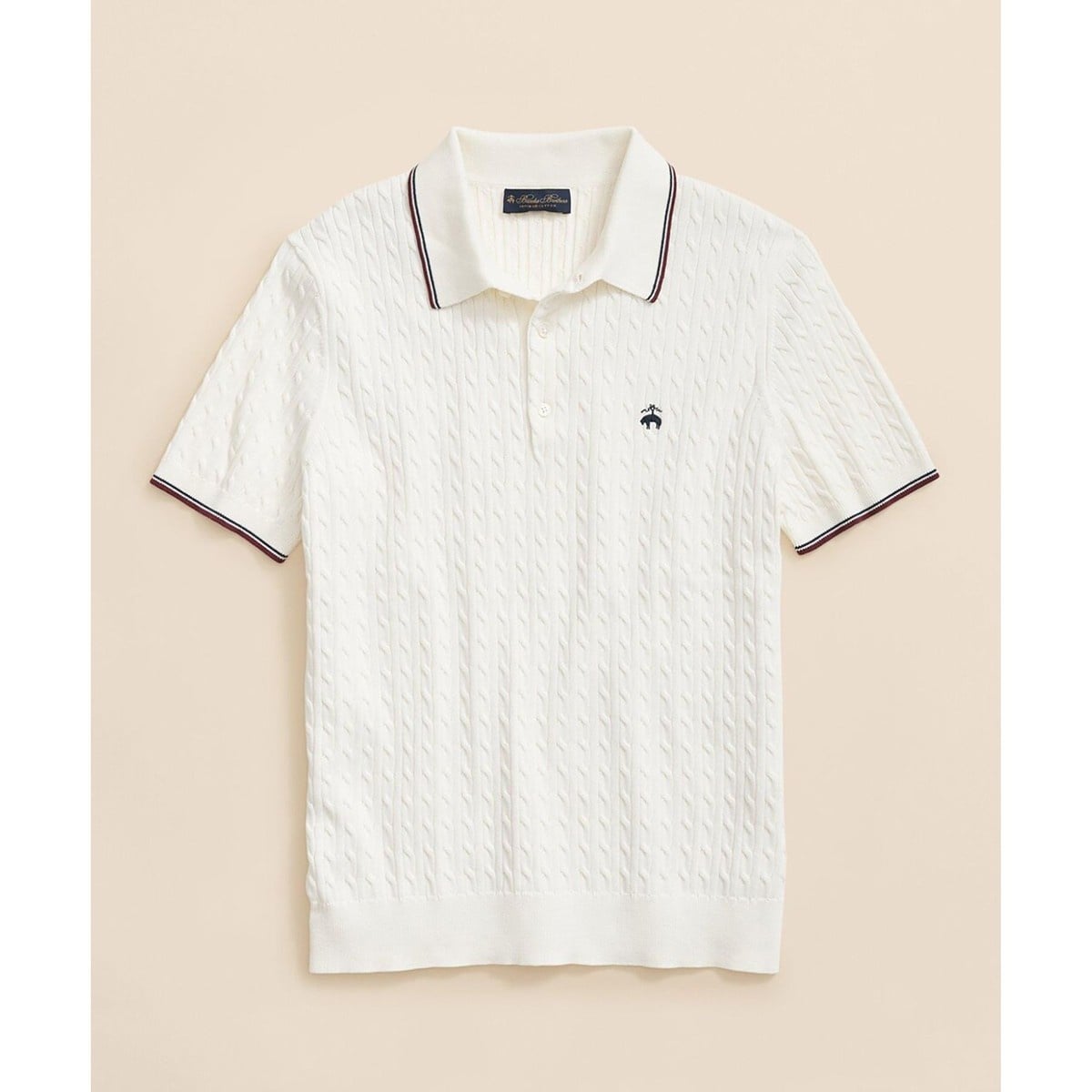 コットンブレンド グラデーション ショートスリーブ クルーネック