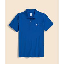 スーピマコットンストレッチ　ピケ　GFロゴ　ポロシャツ　Slim Fit