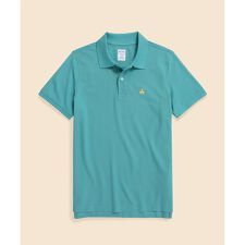スーピマコットンストレッチ　ピケ　GFロゴ　ポロシャツ　Slim Fit