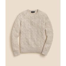 ブルックスブラザーズ(Brooks Brothers)のリネン　ケーブル　クルーネックセーター