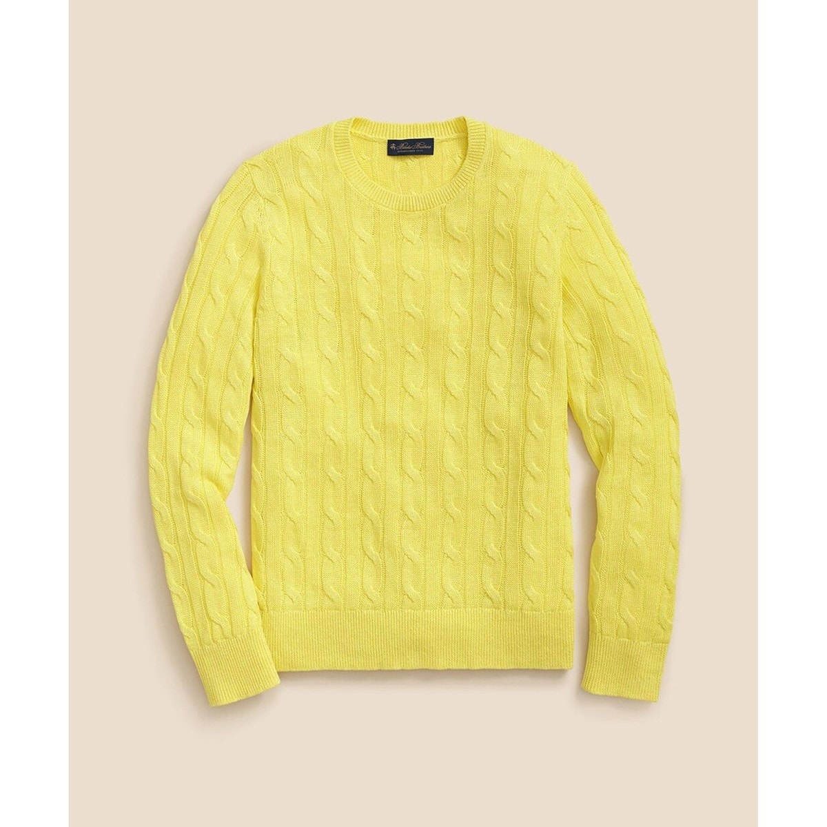 ブルックスブラザーズカシミア混フェアアイル柄Vネックコットンニットセーター(M)BROOKSBROTHERS コットン／リネン フェアアイル Vネックベスト Made in U.K | Brooks