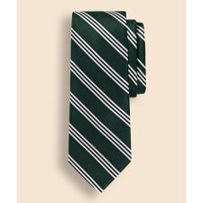 シルク　ミニBB#1ストライプ　レップタイ　Made in USA セレモニー