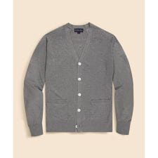 ブルックスブラザーズ(Brooks Brothers)のリネン　Vネックカーディガン