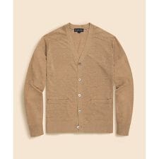 ブルックスブラザーズ(Brooks Brothers)のリネン　Vネックカーディガン