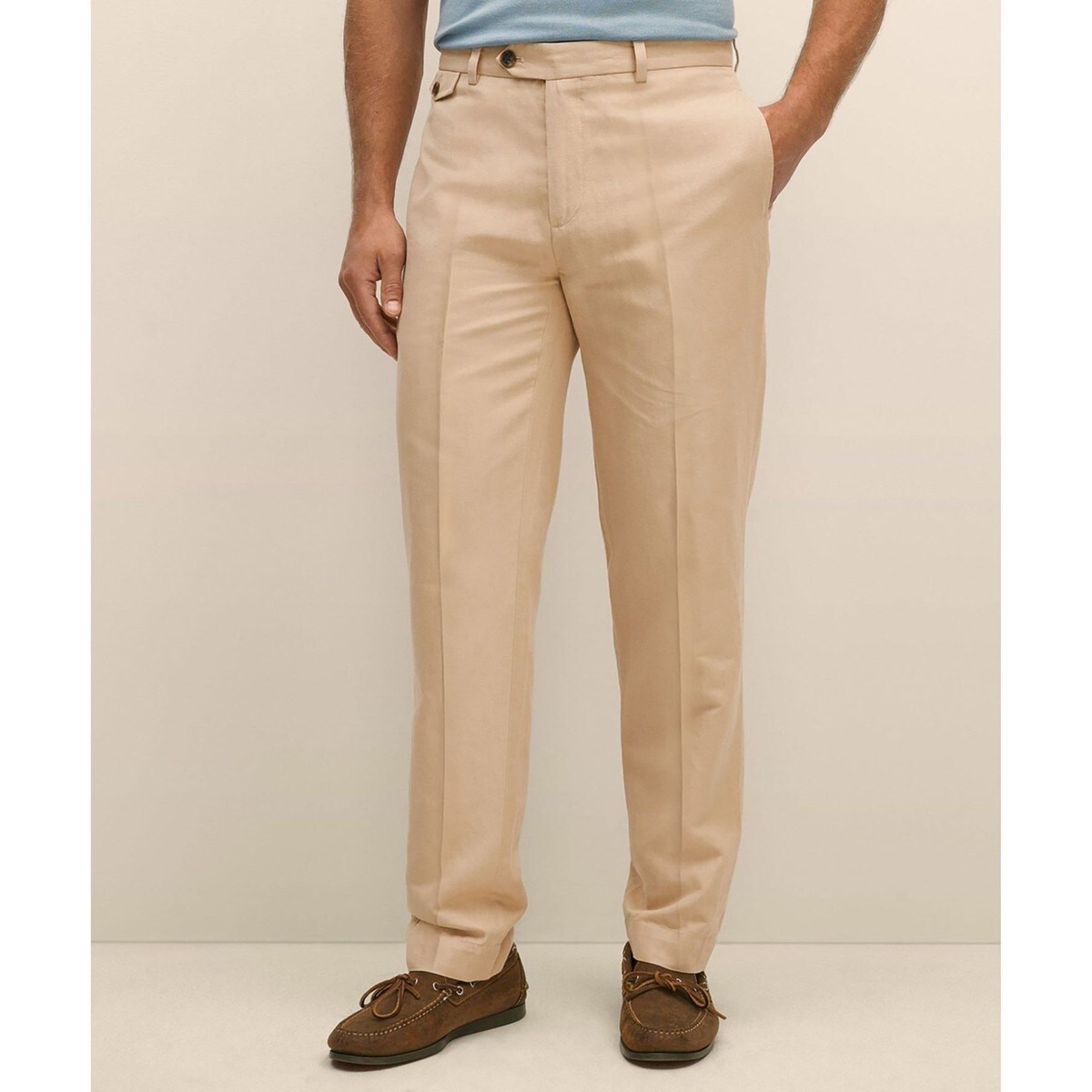 コットン マドラス プレーンフロントパンツ Regular | ブルックス