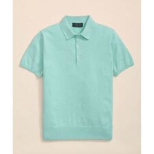 ブルックスブラザーズ(Brooks Brothers)のスーピマコットン　ショートスリーブ　ポロセーター