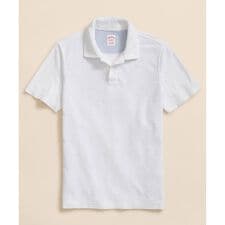 ブルックスブラザーズ(Brooks Brothers)のコットン／ポリエステルジャージー　テリークロス　GFジャカード　ポロシャツ