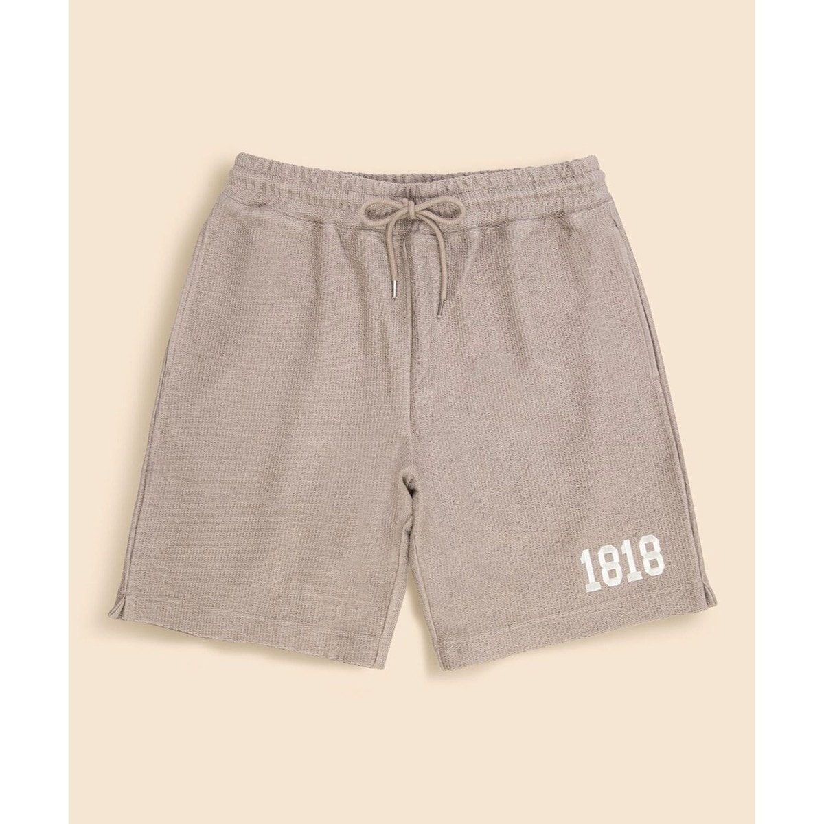 コットン　1818ロゴ　パイルショーツ