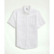 アイリッシュリネン　ショートスリーブ　スポーツシャツ　Regular Fit | ブルックスブラザーズ(Brooks Brothers)