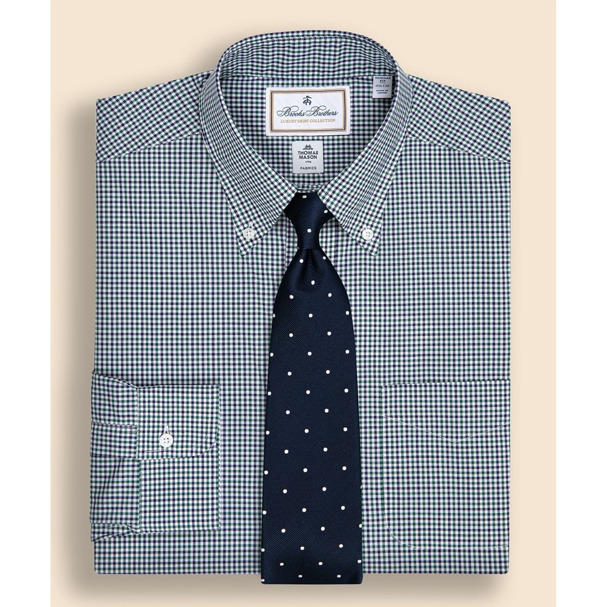 [}C]Rbg `FbN hXVc Regular Fit/ubNXuU[YiBrooks Brothersj O[