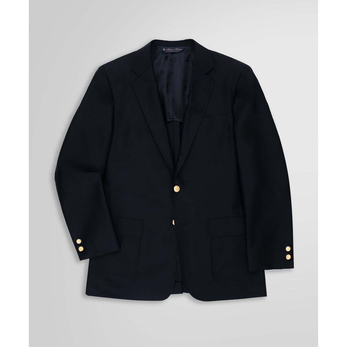 ブルックスブラザーズ　テーラードジャケット　リネン　Ｌ　ブルー　2ボタン リネン/コットン ニットジャケット | Brooks Brothers Japan