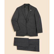 ブルックスブラザーズ(Brooks Brothers)のウール　グレンチェック　段返り３釦サックスーツ　Traditional　Made in USA
