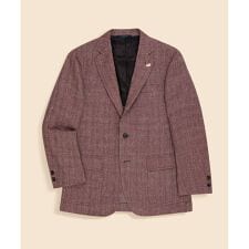 ブルックスブラザーズ(Brooks Brothers)のウール／コットン／リネン　ヘリンボーン　段返り３釦サックジャケット　Traditional　Made