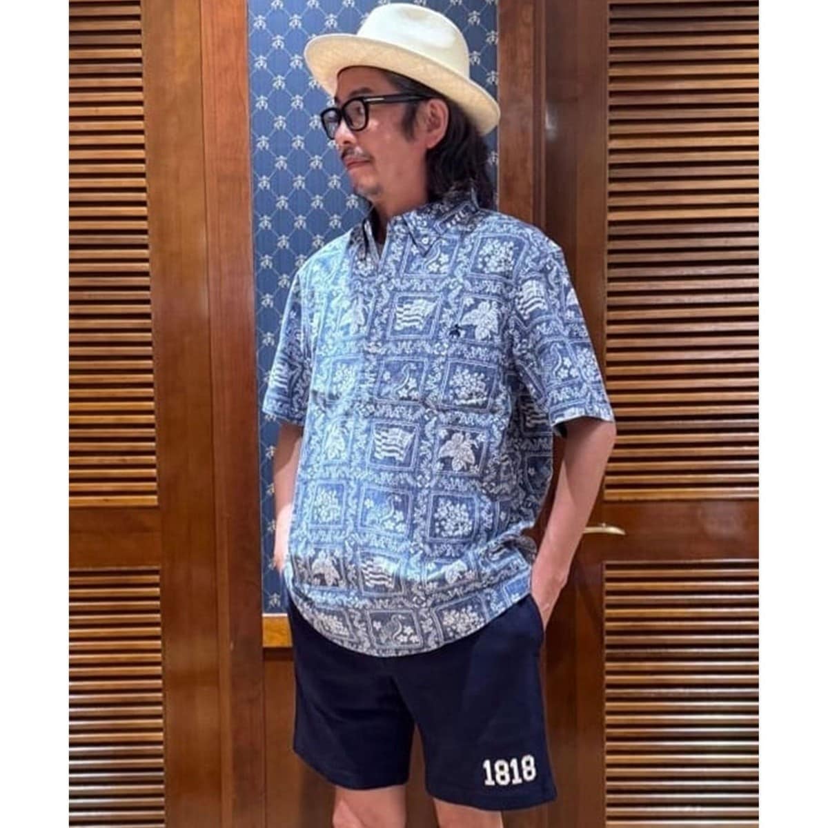 Brooks Brothers & Reyn Spooner プルオーバー Brooks Brothers×Reyn Spooner コットン／ポリエステル プル