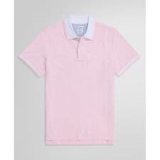 コットンストレッチピケ　GFロゴ　ポロシャツ　Slim Fit
