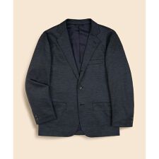 ブルックスブラザーズ(Brooks Brothers)のウール　ニット　ハウンドトゥース　段返り３釦サックジャケット　Slim