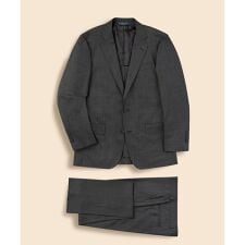 ブルックスブラザーズ(Brooks Brothers)のウール　オーバーブルペイン　グレンチェック　シングル２釦スーツ　Classic