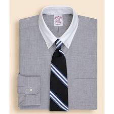 ◆JAPAN TRAD.◆ スーピマコットン　６つ釦　クレリックドレスシャツ セレモニー