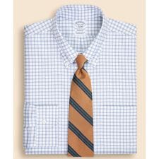ブルックスブラザーズ(Brooks Brothers)のストレッチロイヤルオックスフォード　ウィンドウペイン　ドレスシャツ　Regular Fit