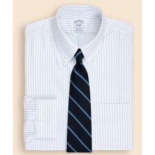 ストレッチドビー　ストライプ　ドレスシャツ　Regular Fit セレモニー