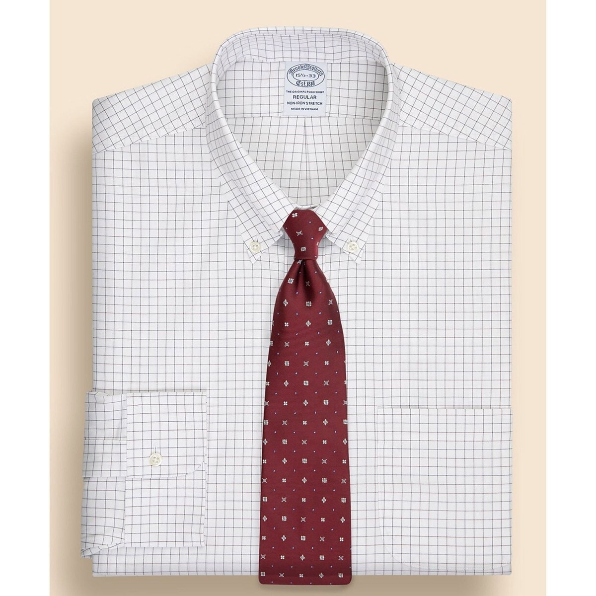 ブルックスブラザーズ（Brooks Brothers）/ストレッチドビー　ストライプ　ドレスシャツ　Regular Fit ストレッチドビー ストライプ ドレスシャツ Regular Fit | ブルックス