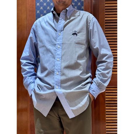 [^ԁFP25330330001611]ICXgA聟fReBuȃrbOGFS炢IɃubVAbvt@VcubNX uU[ỸACRIACêЂƂłt@VcɁAʏ傫fUCrbOGFiS[f t[XjSA݊̍ۗꖇBVu[|vAIbNXtH[hȂǁAʂȎ̐npȂAJ[u[nœꂵAX^CO₷dグ܂B`IȃAJTCYŁAƂ傫߂̃VGbgłBTraditional FitF́AEGXgAA[z[ɂƂ̂AłChȃ{bNXVGbg̃fBjp̃TCY\LłAj킸pł܂Bt@VcF1970NABrooks BrothersВłAbVEEH[VcH֎@ɖKƁAVЈVcD̗K邽߂ɐFƂǂ̐؂[D킹ăVcĂ܂BВ́uThese are some fun shirtsígyhVcjvƔłB̌Aɐit@VcƖtAɎ܂œЂ̃ACRjbNȃACeƂĈĂ܂BdlEtBbgFgfBViE݌^F{^_Ei݂̒8.6cmjEobNv[cFZ^[{bNXv[cEFEJtFEhoJti_u{^jE|PbgFȂ