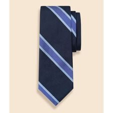 ブルックスブラザーズ(Brooks Brothers)のシルク　ワイドBB#2ストライプ　レップタイ