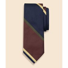 ブルックスブラザーズ(Brooks Brothers)のシルク　ワイドマルチストライプ　レップタイ