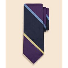 ブルックスブラザーズ(Brooks Brothers)のシルク　ワイドマルチストライプ　レップタイ