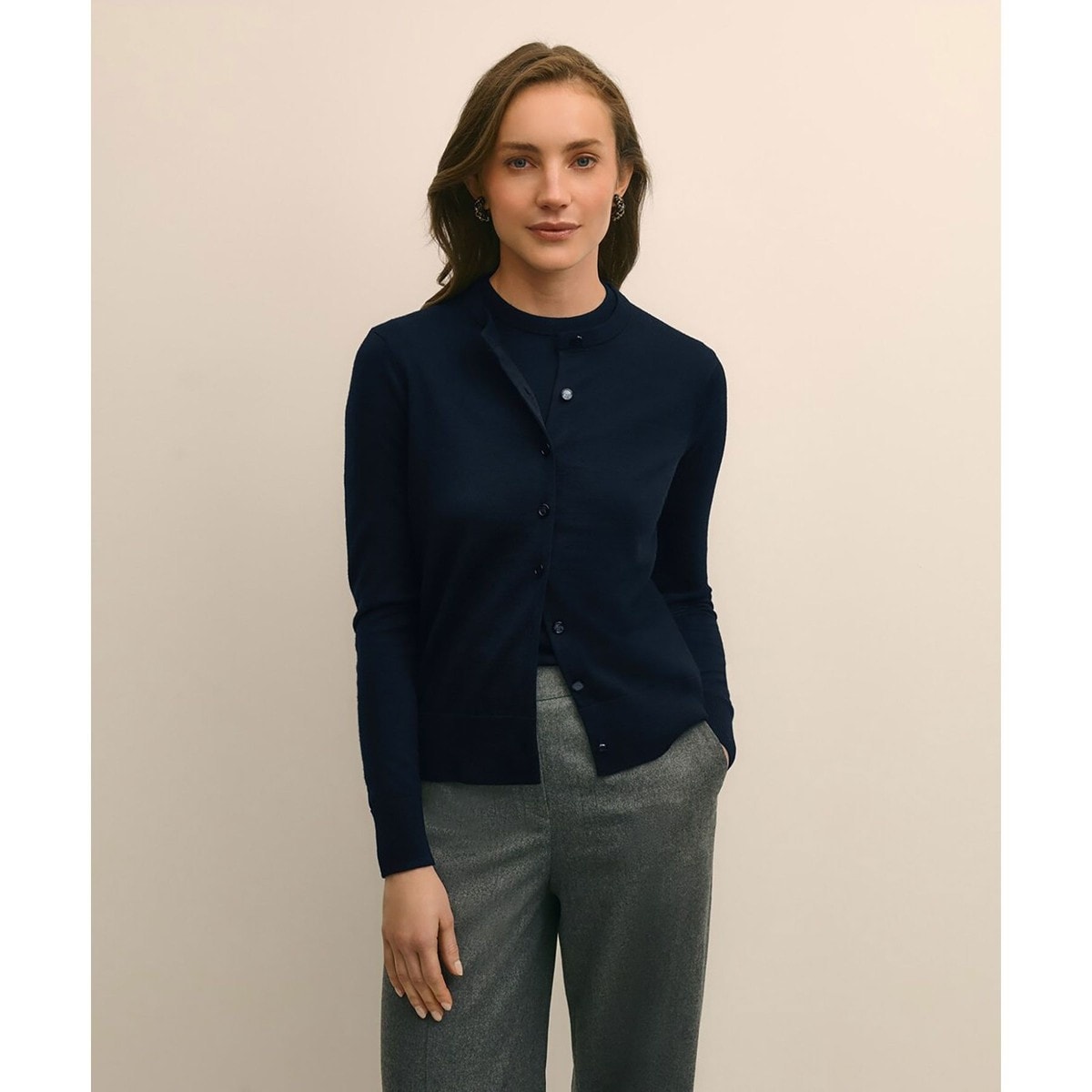 ケーブルニット コットン クルーネック カーディガン | ポロ ラルフ