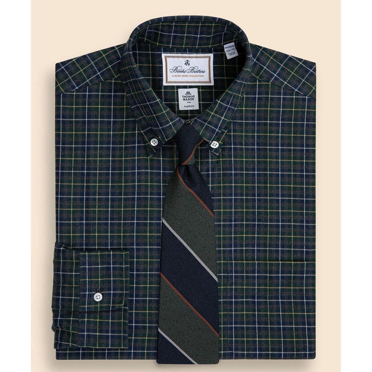 [}C]OWA[ ubVhRbg `FbN hXVc Regular Fit/ubNXuU[YiBrooks Brothersj O[