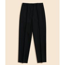 ストレッチウールフランネル　クロップド　ドレスパンツ セレモニー