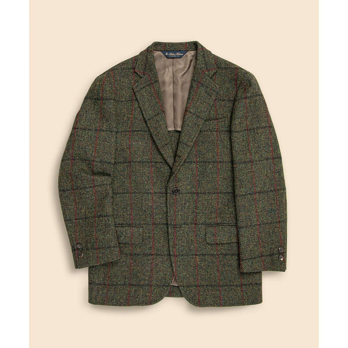 【美品】Brooks Brothers ミラクルクリンプウール段返り３釦ブレザー ミラクルクリンプウール 段返り3釦 ブレザー Traditional
