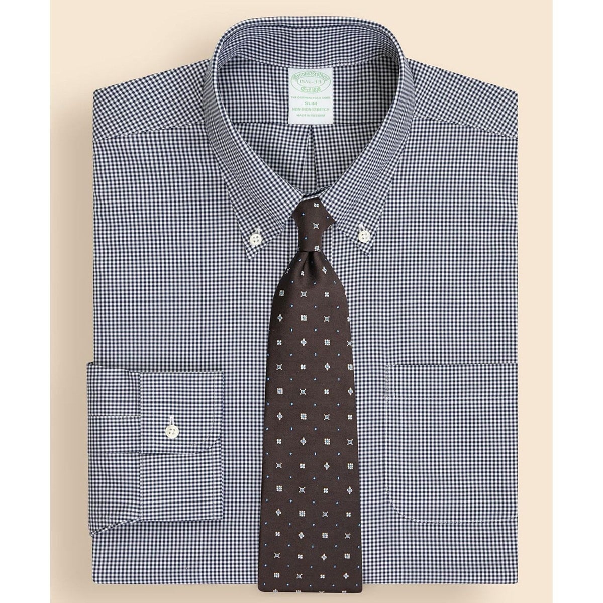 [}C]Xgb`s|CgIbNXtH[h MK`FbN hXVc Slim Fit/ubNXuU[YiBrooks Brothersj lCr[