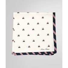 コットン GF/BB#1ストライププリント ハンカチ セレモニー