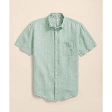 アイリッシュリネン　ショートスリーブ　カジュアルシャツ　Regular Fit