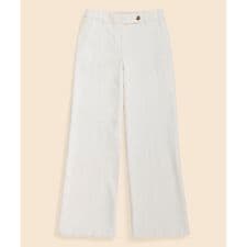 ストレッチコットン　コーデュロイ　ワイドレッグパンツ