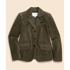 ストレッチコットン　コーデュロイ　３ボタンライディングジャケット