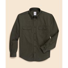 コットンツイル　ダブルポケット　ワークシャツ