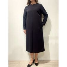 ポリエステルブレンド　ストレートフィット　ブラックドレス セレモニー