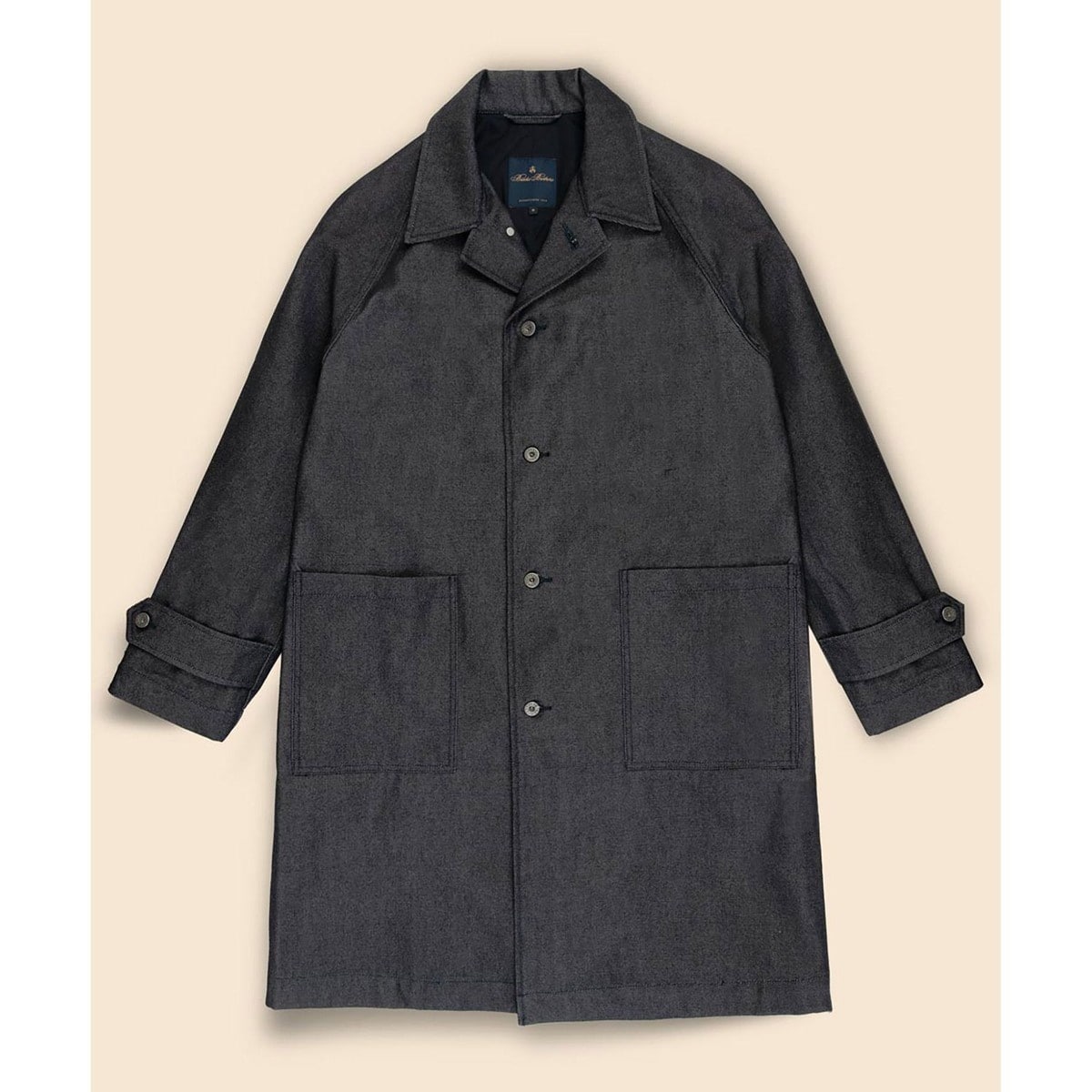 ATON/エイトン】 WASHED CASHMERE BALMACAAN COAT | エディフィス