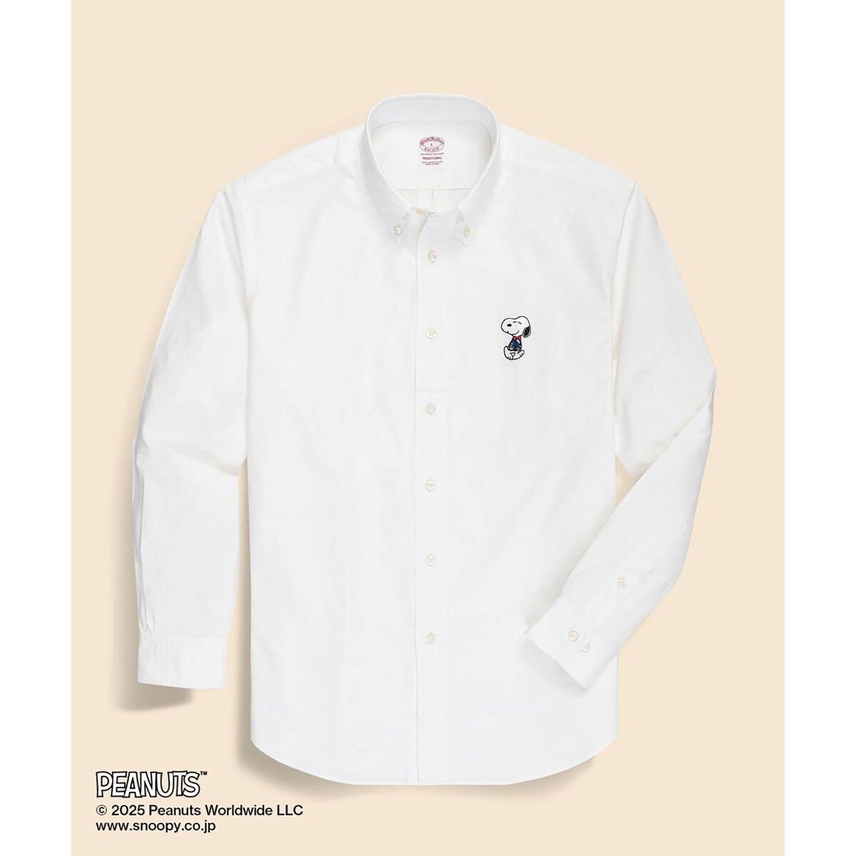 NY CARE FREE・SUPIMA COTTON ツイル 長袖スリムフィット ショート