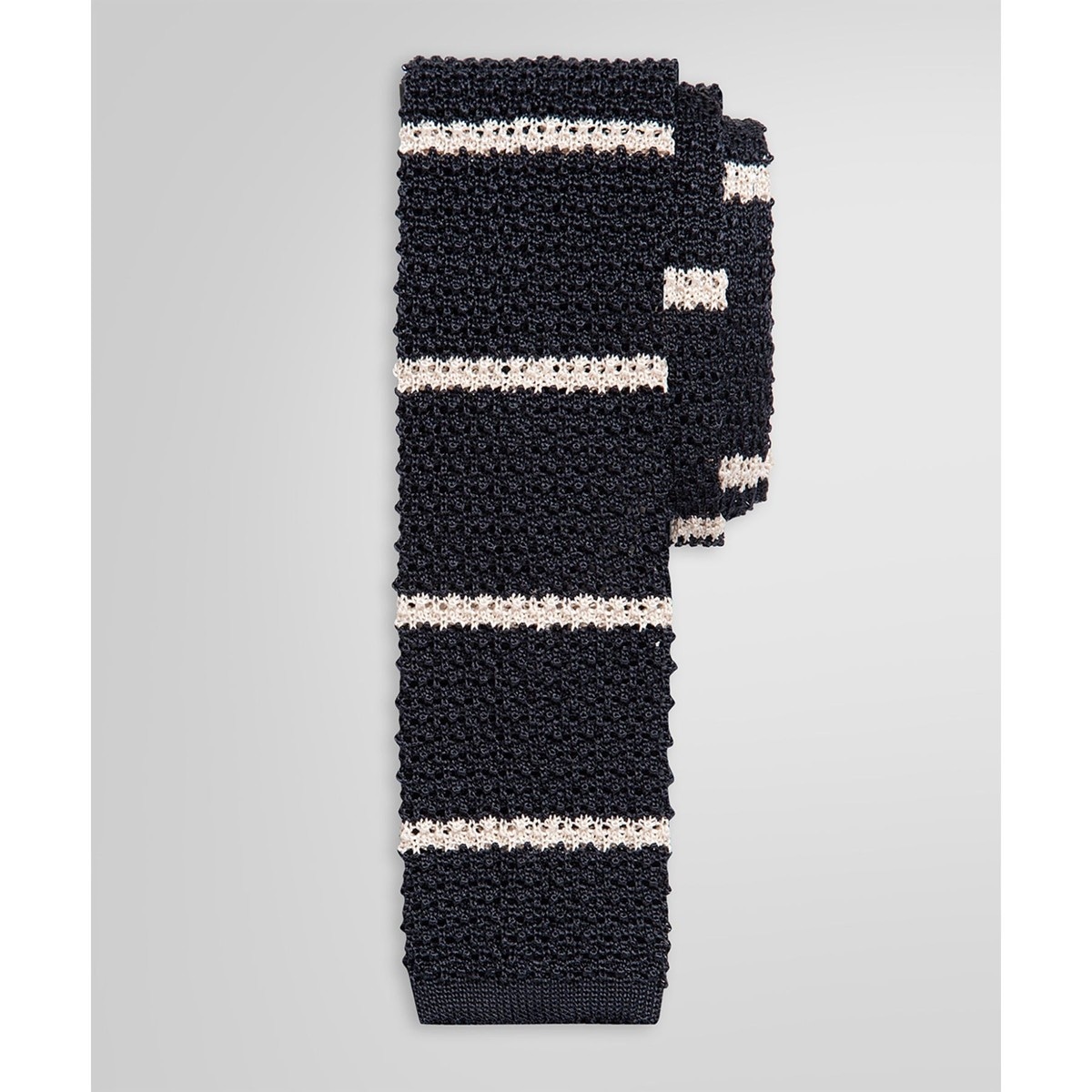 シルク／コットン モガドール マルチストライプタイ | ブルックス