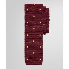 シルク ドット ニットタイ セレモニー