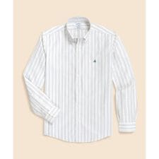 ストレッチオックスフォード　GFロゴ　シーズナルパターン　カジュアルシャツ　Regular Fit