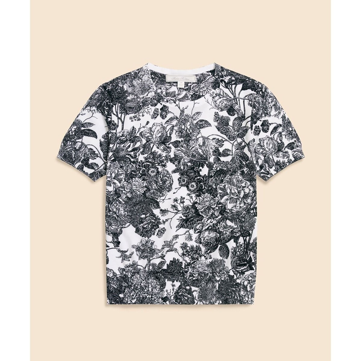 [�}���C]�R�b�g�� �t���[�����v�����g �N���[�l�b�N �V���[�g�X���[�u�Z�[�^�[/�u���b�N�X�u���U�[�Y�iBrooks Brothers�j �u���b�N�n���̑�