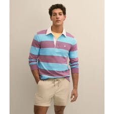 コットンジャージー　GFロゴ　ラグビーシャツ