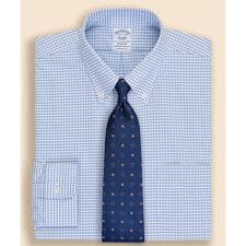 ストレッチオックスフォード　シーズナルパターン　ドレスシャツ　Regular Fit